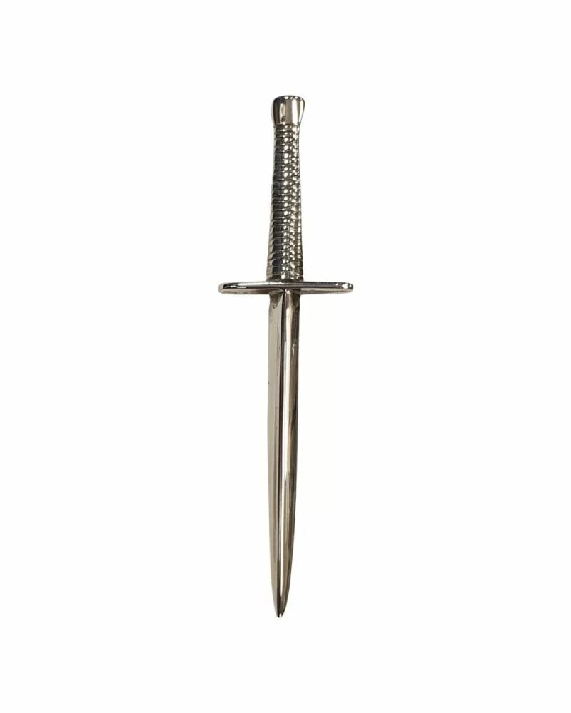 Hallmarked Sterling Silver Sword Kilt Pin
