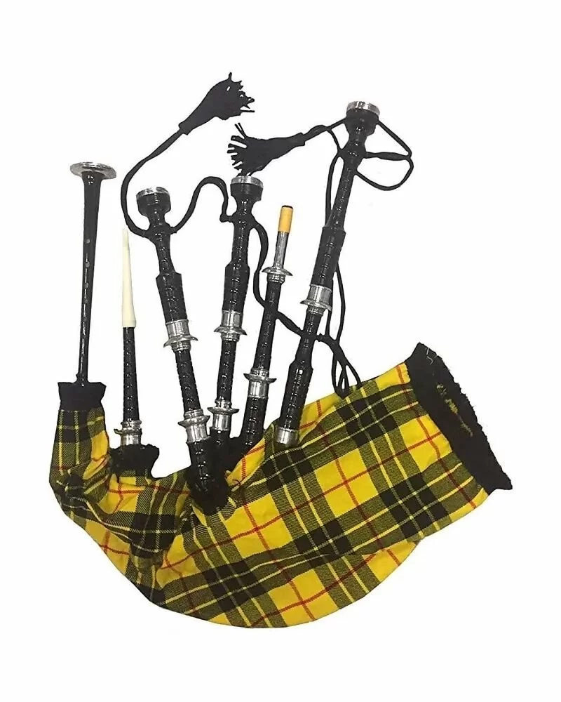 Macleod of Lewis Black Rosewood Bagpipe