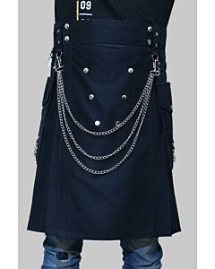 Detachable Pocket Fashion Kilt