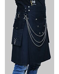 Detachable Pocket Fashion Kilt