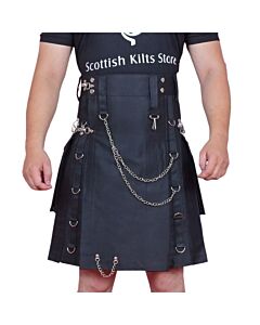 Gothic Black Kilt