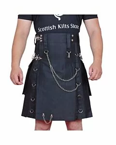 Gothic Black Kilt