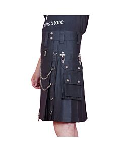 Gothic Black Kilt