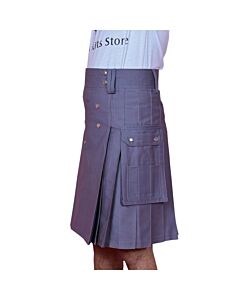 Grey Utility Kilt