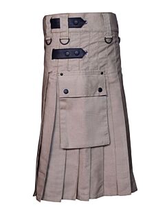 Khaki Deluxe Kilt