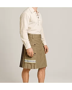 Khaki Firefighter Utility Kilt