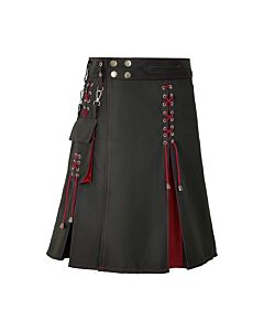 Red Laces Utility Kilt