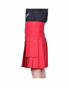 Red Utility Kilt
