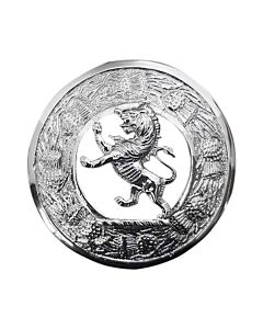 Scotland Lion Rampant Plaid Brooch