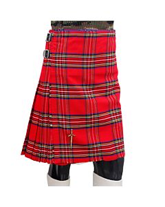 Scottish Royal Stewart Tartan Kilt front