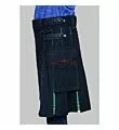 Black And Green Tartan Utility Kilt