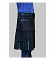 Black And Green Tartan Utility Kilt