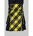 Black Fashion Kilt