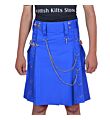 Blue Gothic Kilt