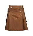 brown utility kilt