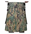 Digital Camo Cargo Utility Kilt