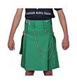 Green Gothic Kilt