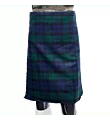 scottish black watch tartan kilt front