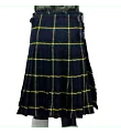 Scottish Gordon Tartan Kilt back