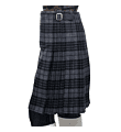 scottish grey watch tartan kilt right