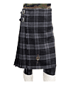 scottish grey watch tartan kilt left