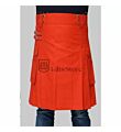 Scottish Orange Utility Kilt