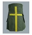 Scottish Traditional Olive Green Kilt