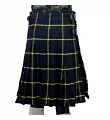 scottish gordon tartan kilt back side