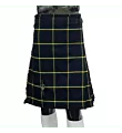 scottish gordon tartan kilt front side