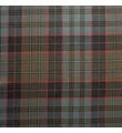 Sutherland Old Weathered Tartan in khaki, Red and gray colors ideal for kilts and Scottish outfits