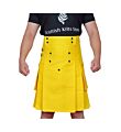 Yellow Utility Kilt 
